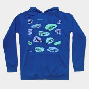 ink whales Hoodie